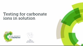 Practical skills assessment video  testing for carbonate ions [upl. by Beverley494]