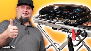 Is This the Best Portable Gas Grill Weber Traveler Grill Review [upl. by Siberson]