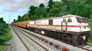 11447 Shaktipunj Express Journey  TRAIN SIMULATOR [upl. by Zins267]