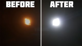 LED Headlight ULTRA White Bulbs upgrade [upl. by Arah]