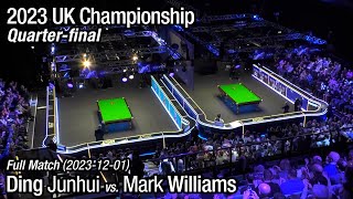 2023 UK Championship Quarterfinal Ding Junhui vs Mark Williams Full Match [upl. by Rosana]