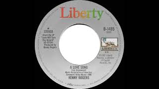 1982 Kenny Rogers  A Love Song [upl. by Bullis]