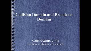 Collision and Broadcast Domains in VLAN Networking CCNA Training [upl. by Richarda]