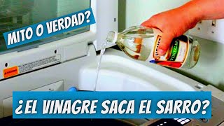 el vinagre saca el sarro de las lavadorasmito o verdad [upl. by Nileuqcaj569]