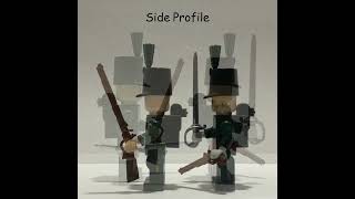 British 95th Regiment of foot lego napoleonicwars [upl. by Ongun822]