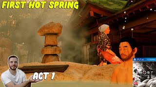 Soaking in the First Hot Spring  GHOST OF TSUSHIMA  Act 1  PS4 Pro detorio [upl. by Proctor]