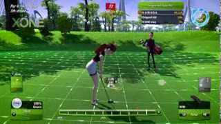 Powerstar Golf Xbox One Playing Lessons 10 Abilities Update [upl. by Halimak442]