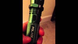 Police Stun Gun 1101 [upl. by Ellerahs]