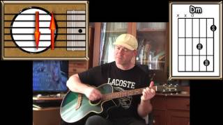 Golden Slumbers  Carry That Weight  The Beatles  Acoustic Guitar Lesson detune by 1 fret [upl. by Debor]