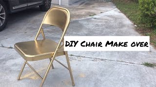 DIY Turning a 10 Chair into a vanity chair for under 20 [upl. by Kenon]