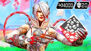 CATALYST 20 KILLS AND 4K DAMAGE ABSOLUTELY INCREDIBLE Apex Legends Gameplay [upl. by Gwenneth]