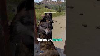 Wolves Are Terrifying in Rust One Thing Can Stop ThemSorta rust rustshorts rusttips [upl. by Verdi]