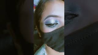 Green eye makeup youtubeshorts video viralvideo eyemakeup [upl. by Allveta420]