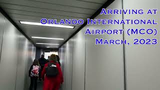 Arriving at Orlando International Airport MCO [upl. by Natloz]