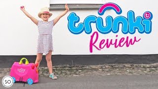 Trunki Ride On Suitcase Full Review 2019 [upl. by Kancler]