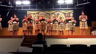 Papakura High School Maori Group 05042016 [upl. by Llenej487]