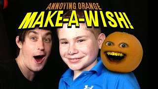 Annoying Orange MakeAWish  Garrett Grommesh [upl. by Browne282]