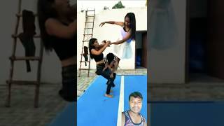 Bawal balance gymnast acrobatics action stunt couplegoals viralshort balance [upl. by Elimaj]