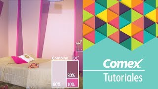 ▶️Aprende a combinar 3 colores en tus paredes [upl. by Auop]