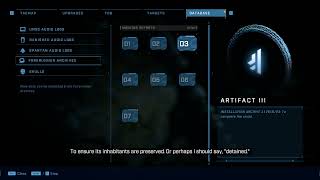 Halo Infinite All Forerunner Artifact Audio Logs [upl. by Odysseus]