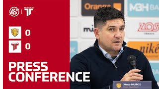 NIKÉ LIGA  Press conference  Xisco Muñoz  FC DAC 1904 Dunajská Streda  AS Trenčín 00 [upl. by Biles]