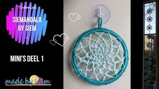 Siemandala by Siem  Minis  Deel 1  Haken  Tutorial  Nederlands [upl. by Bastian]