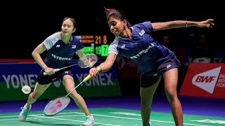 Pearly TANTHINAAH Muralitharan Vs Rena MIYAURAAyako SAKURAMOTO  BWF England Open WD QFinals Live [upl. by Aleece]