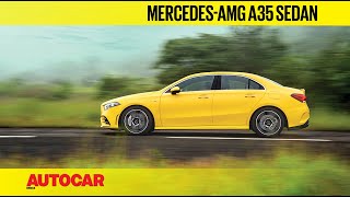 2021 MercedesAMG A35 Sedan review  The AMG experience starts here  First Drive  Autocar India [upl. by Ciccia]