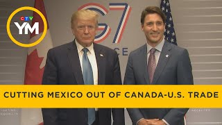 Effects of Excluding Mexico from CanadaUS Trade Talks  Your Morning [upl. by Alfreda]