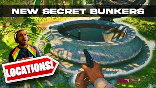 NEW CALDERA WARZONE SECRET BUNKER LOCATIONS  SEASON TWO [upl. by Alber573]