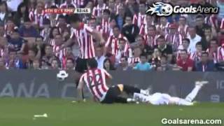 Athletic Bilbao vs Real Madrid 03 Campeonato Espanhol  09042011 [upl. by Atterrol558]