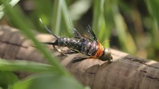 Rowley Stone  1 Stonefly Pattern  Fly Tying Video [upl. by Assirhc]