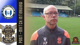 FC Halifax Town vs Tamworth FC Post Match Interview [upl. by Taam]