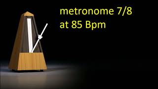 Metronome 78 at 85 Bpm [upl. by Ilam946]