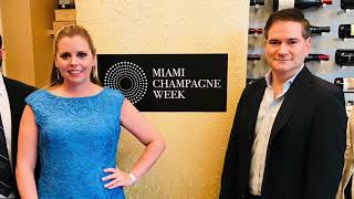 Miami Champagne Week Day 1 Premium Tasting [upl. by Ahcsat]