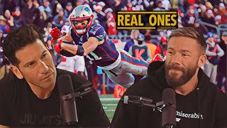 Julian Edelman tells Jon Bernthal how he forged his legendary connection with Tom Brady [upl. by Inaluahek]