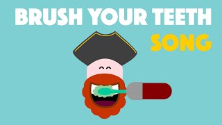 Brush Your Teeth Song with Captain OBrush 🦷 Pirate Fun for Kids [upl. by Any]