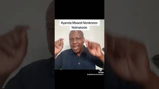 Bab Ayanda Msweli nenkonzo yebhakede [upl. by Mariana]