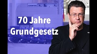 70 Jahre Grundgesetz  Erosion des Rechtsstaates [upl. by Akimet]