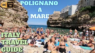 POLIGNANO A MARE TRAVEL GUIDE  ITALY  4K  2023 [upl. by Ariaic]