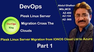 Plesk Linux Server Migration from IONOS Cloud to Azure Cloud With All Hosting Domains Part 1 [upl. by Affay731]