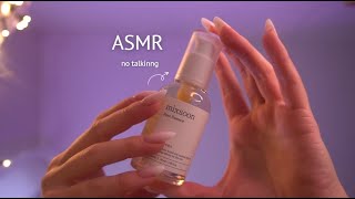 ASMR Skincare for a DEEP Sleep 🌜 No Talking  YesStyle [upl. by Lahsiv]