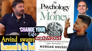 The psychology of money 🤑 Book review Tamil Vlogs With Somu books psychology money arvindswamy [upl. by Kealey]