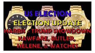 US Politics Election Extra Lawfare Butler Helene amp Watches [upl. by Bertelli]