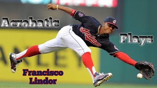 Francisco Lindor Defensive Plays [upl. by Lasley719]