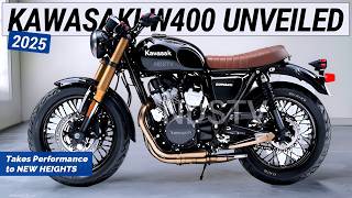 2025 NEW KAWASAKI W400 Takes Performance to NEW HEIGHTS [upl. by Vito442]