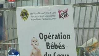 Tours opération Bébés du Coeur [upl. by Amandy]