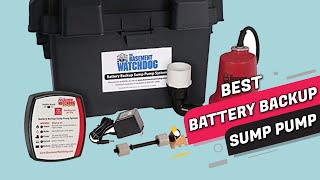 Top 5 Best Battery Backup Sump Pumps Review 2023  Are They Worth Buying [upl. by Telfer557]