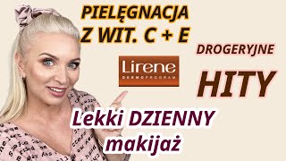 Lekki dzienny makijaż HITAMI z drogerii Świetna pielęgnacja z wit C C  E Vitamin Energy Lirene [upl. by Hillegass]