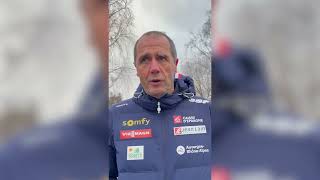 La minute ITW ALGB24  Avec Stéphane Bouthiaux Directeur des équipes de France de Biathlon [upl. by Ninnette550]